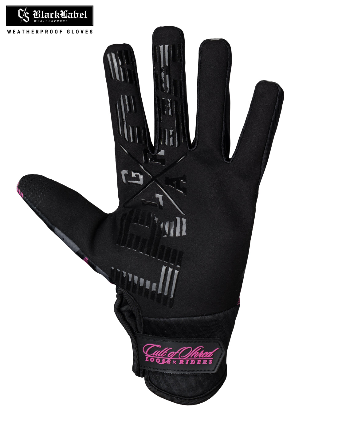 Winter Gloves Pink Camo