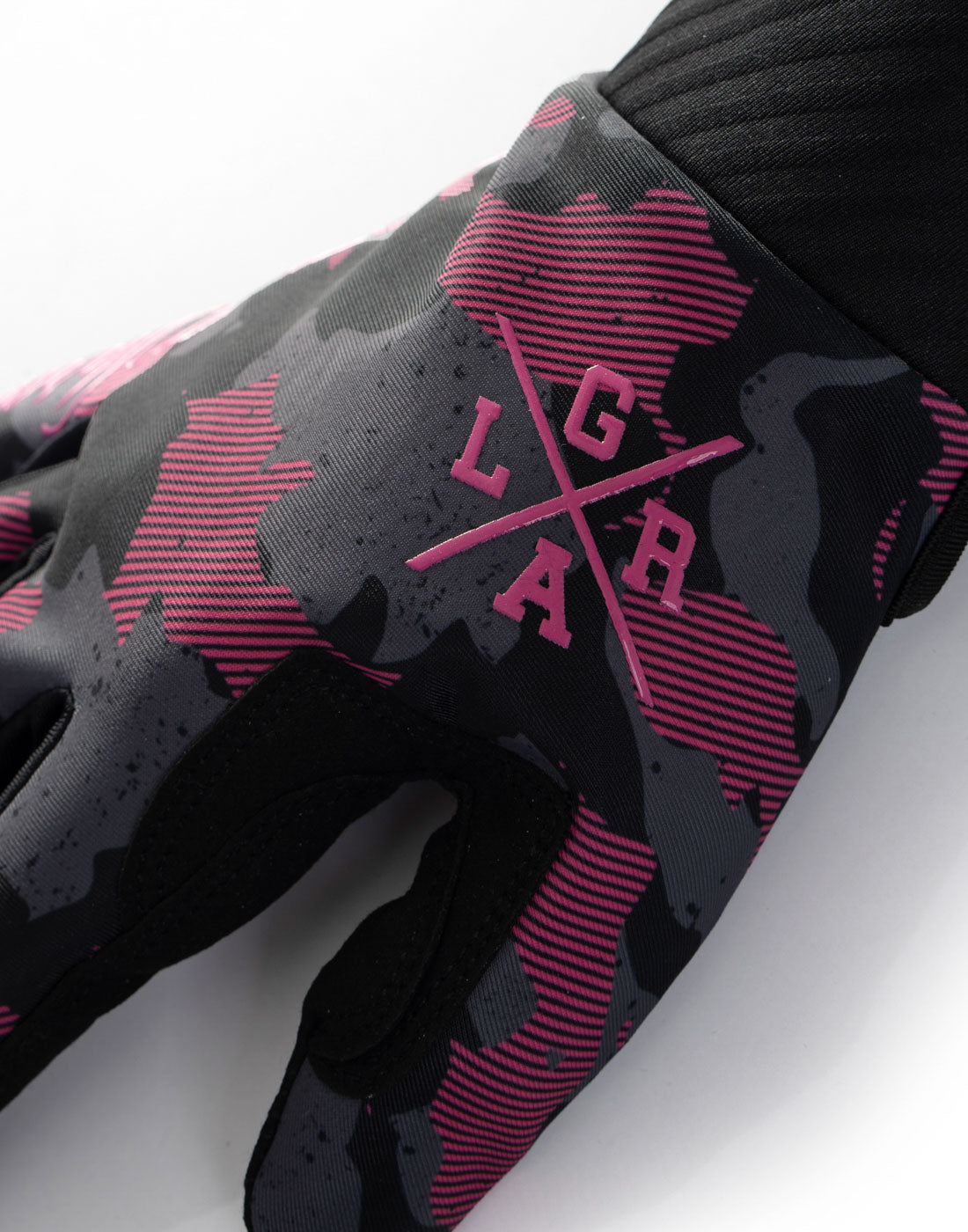 Winter Gloves Pink Camo
