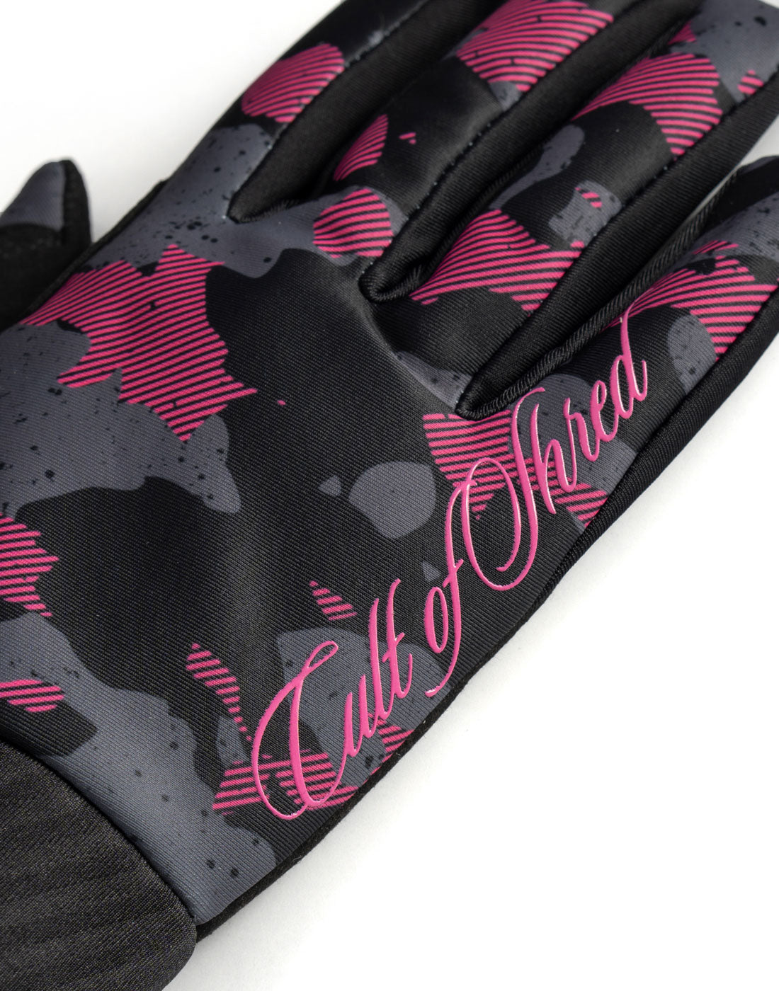 Winter Gloves Pink Camo