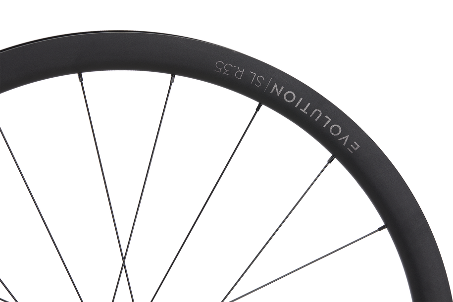 Evolution SL R.35 Aluminium, Centerlock, 12x142 mm, Shimano HG - schwarz