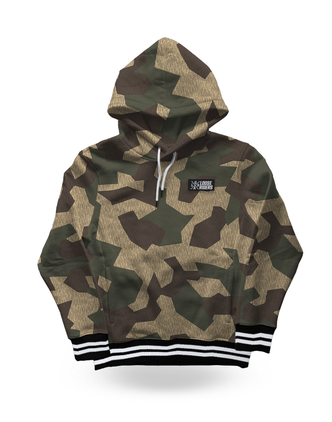 Fleece Hoodie - Splinter Camo
