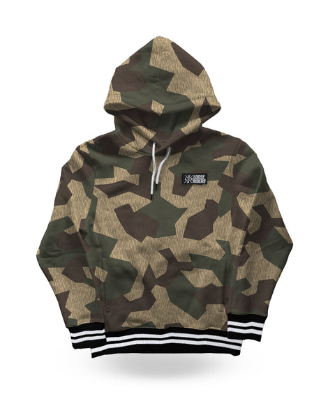Fleece Hoodie - Splinter Camo