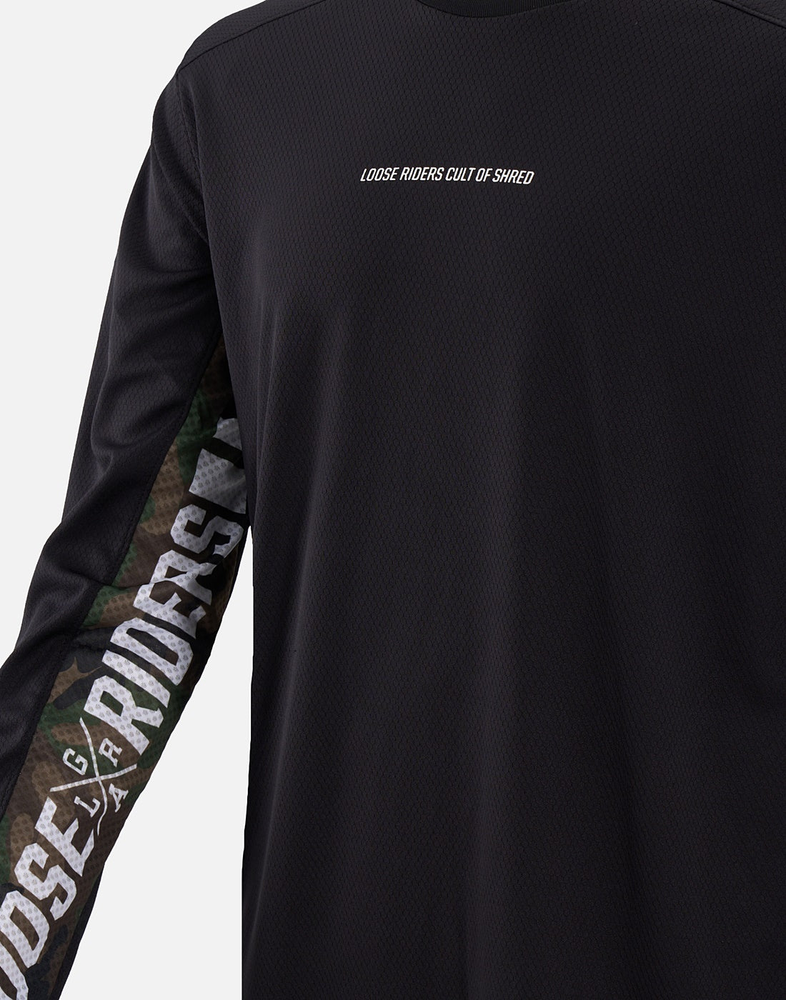 Tech Men Jersey Longsleeve - Stealth Camo