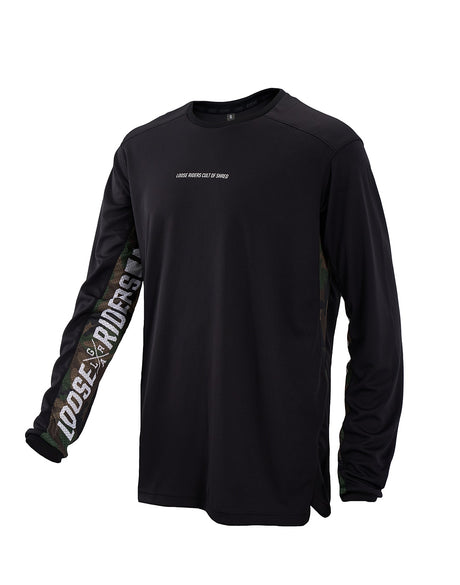 Tech Men Jersey Longsleeve - Stealth Camo