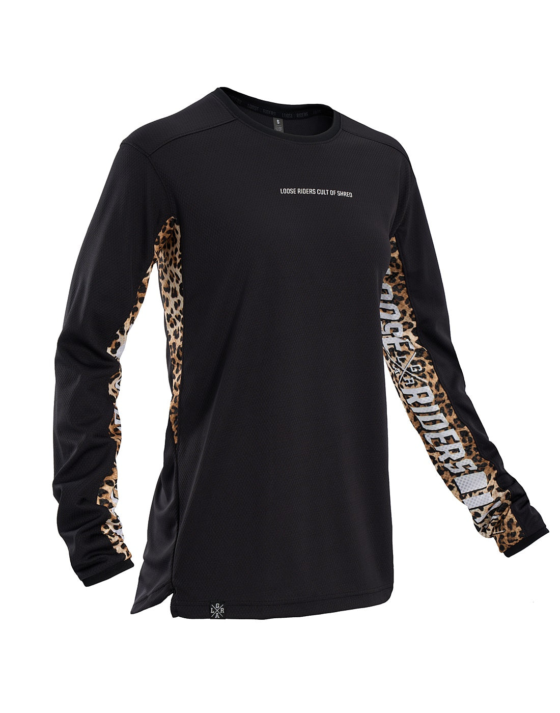 Tech Men Jersey Longsleeve - Stealth Leopard