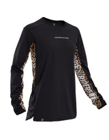 Tech Men Jersey Longsleeve - Stealth Leopard