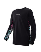 Tech Men Jersey Longsleeve - Stealth Rainbow Zebra 
