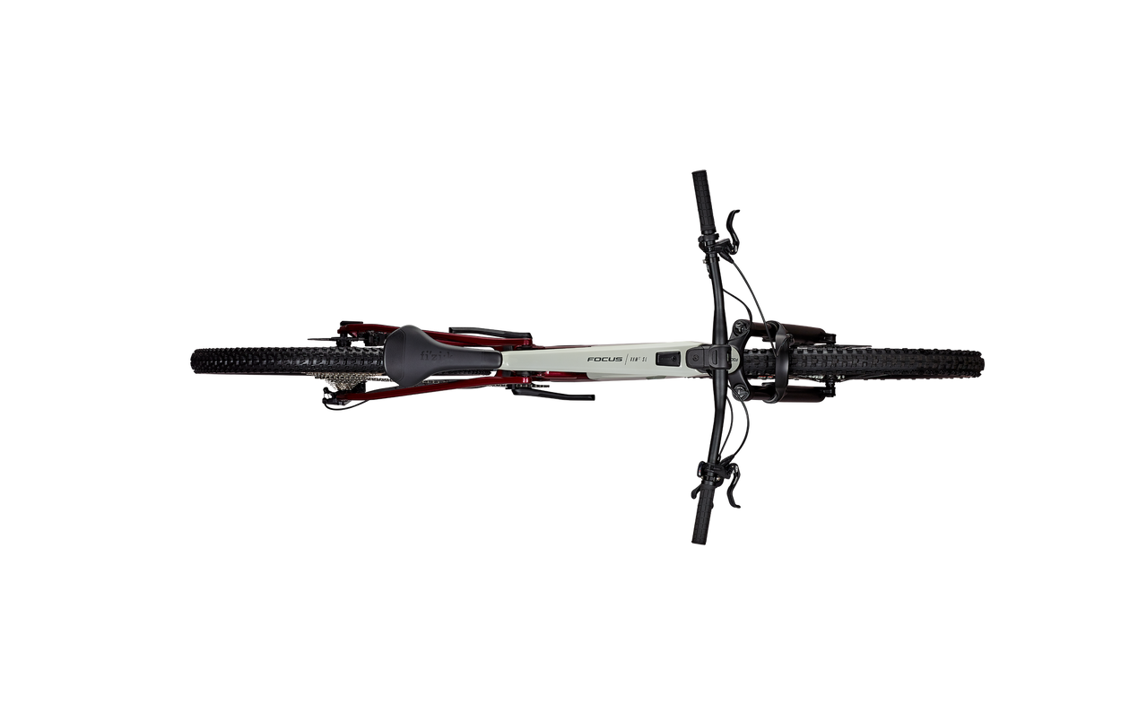 VAM² SL 8.7 - Lightgrey glossy / Mahagonired glossy