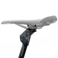 ShockStop seatpost with damping element 400mm - black 