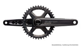 EA90 129 Crankset - Black 
