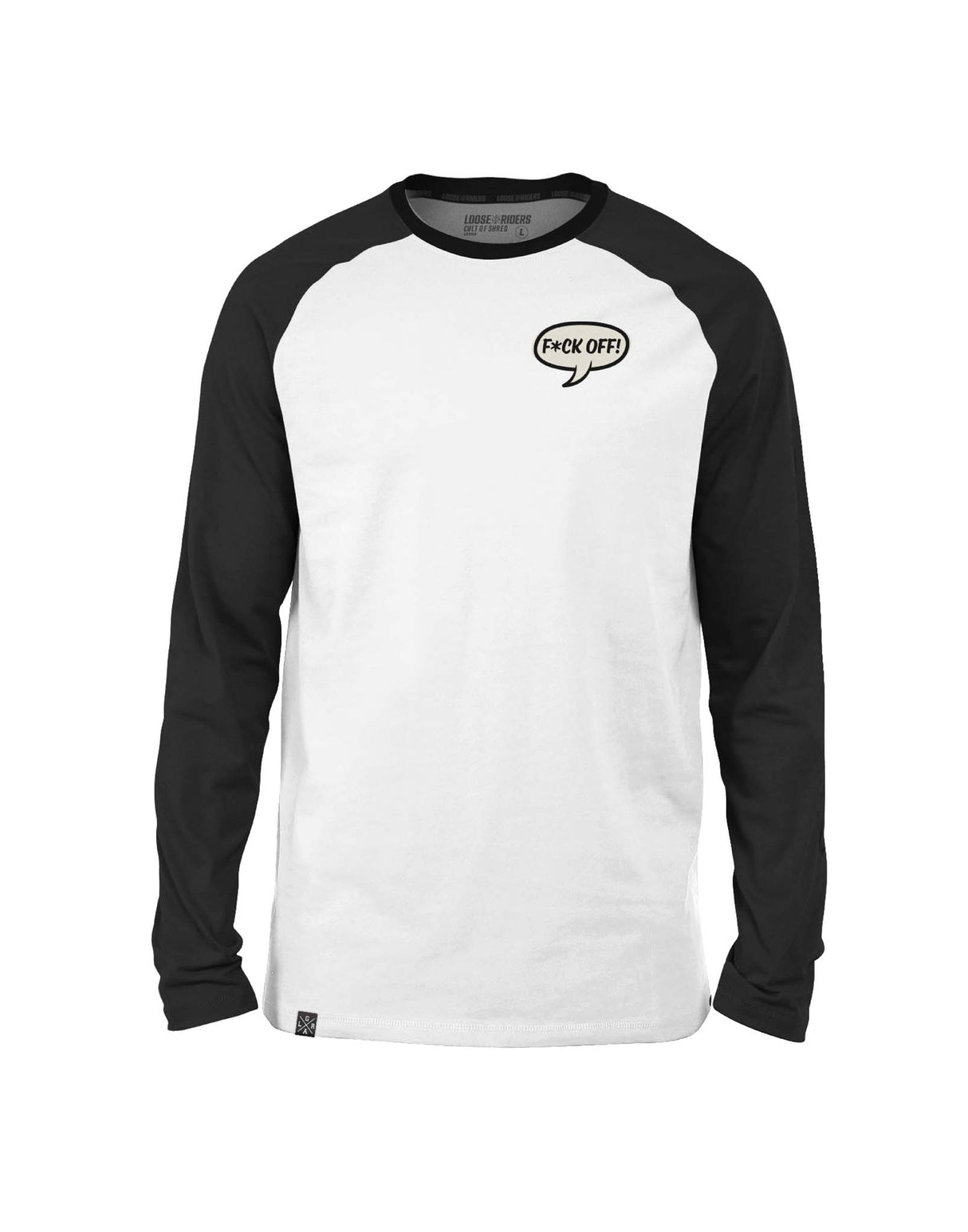 Tech Men Jersey Longsleeve - F*ck Off White 