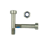 Nerd Shock bolts + Nuts - Silver 
