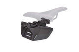 PINCLIP bolsa de sillín S + base de sillín, 400 ml - negro 