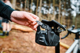 PINCLIP bolsa de sillín S + base de sillín, 400 ml - negro 