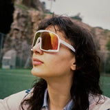 Henrik Photochromic, Red Mirror - White