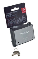 Child seat holder for frame tube - lockable 
