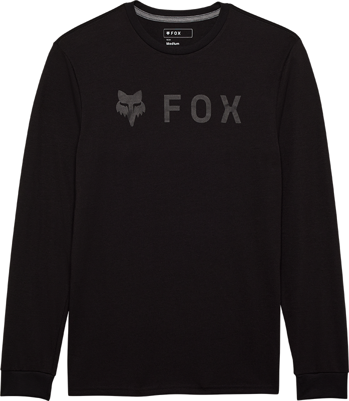 Absolute Long Sleeve Tech Tee - Black/Black