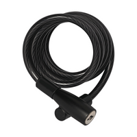 Serratura a spirale 3506K/120 - Nero
