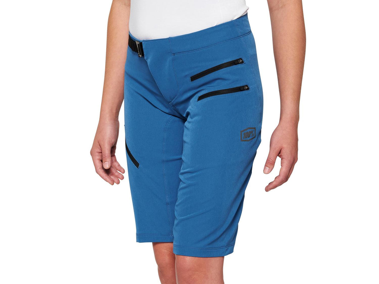 Airmatic Womens Shorts - Slate Blue