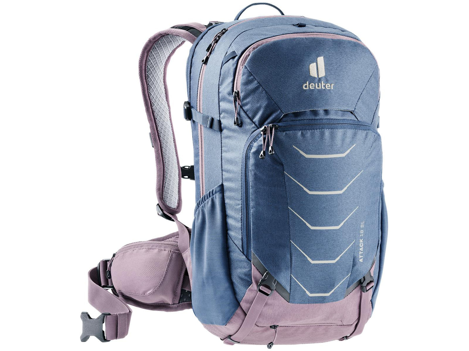 deuter bike i 18 sl damen fahrradrucksack Attack 18 SL Blau (marine-grape)
