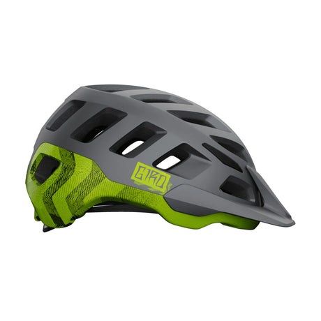 Radix Fahrradhelm - Matte Metallic Black/Ano Lime