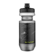 Wasserflasche 550 ml - Großvolumiges Mundstück - Schwarz