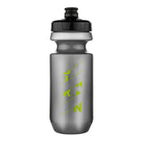 Wasserflasche 550 ml - Großvolumiges Mundstück - Silber