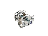 Sportsnut Brooks Clamp 7/8"(22,2mm) for 2 Rail - chrome