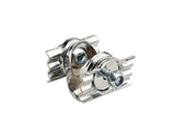 Sportsnut Brooks Clamp 7/8"(22,2mm) for 3 Rail - chrome