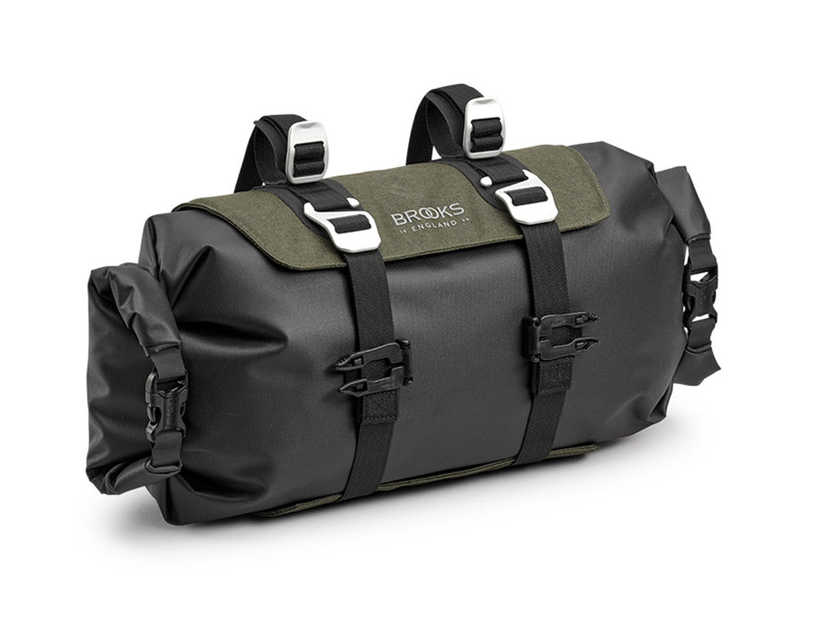 Brooks Scape Handlebar Roll - Mud Green