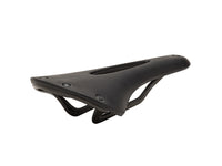 Brooks Saddle C13 Carved 145mm, Cambium - black