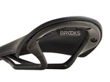 Brooks Saddle C13 Carved 145mm, Cambium - black