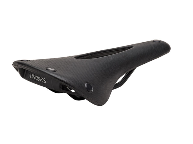Brooks Saddle C15 Carved, Cambium - black