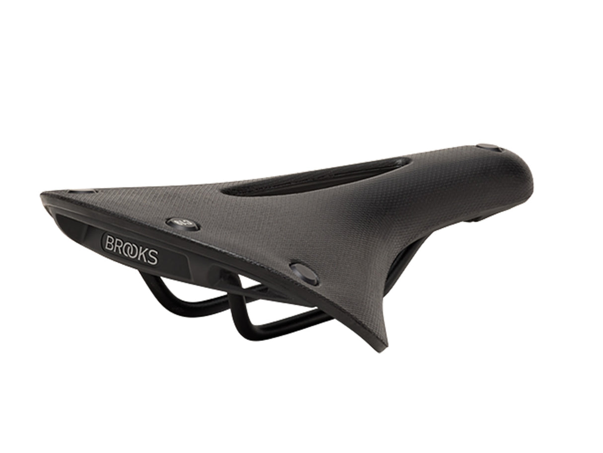 Brooks Saddle C19 Carved, Cambium - black