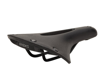 Brooks Saddle C19 Carved, Cambium - black