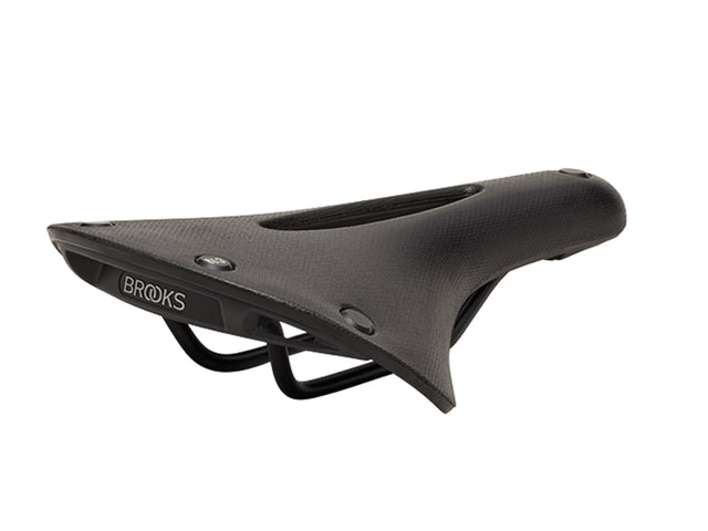 Brooks Saddle C19 Carved, Cambium - black