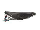 Brooks Saddle B17 Narrow Carved, Leather - black