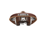Brooks Saddle B17 Narrow Carved, Leather - A. Brown