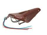 Brooks Saddle B17 Carved, Leather - A. Brown