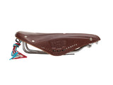 Brooks Saddle B17 Carved, Leather - A. Brown