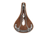 Brooks Saddle B17 Carved, Leather - A. Brown