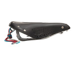 Brooks Saddle B17 Carved Short, Leather - black