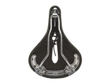 Brooks Saddle B17 Carved Short, Leather - black