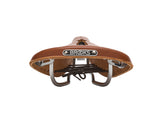 Brooks Saddle B17 Carved Short, Leather - honey