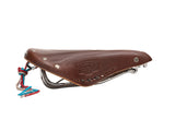 Brooks Saddle B17 Carved Short, Leather - A. Brown