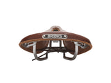 Brooks Saddle B17 Carved Short, Leather - A. Brown
