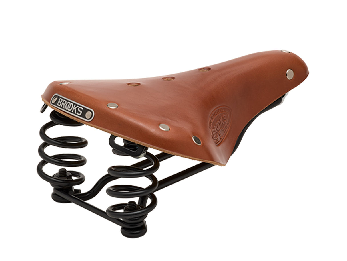 Brooks Saddle Flyer Short, Leather - honey