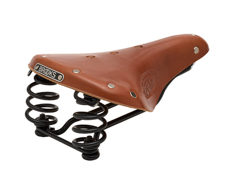 Brooks Saddle Flyer Short, Leather - honey