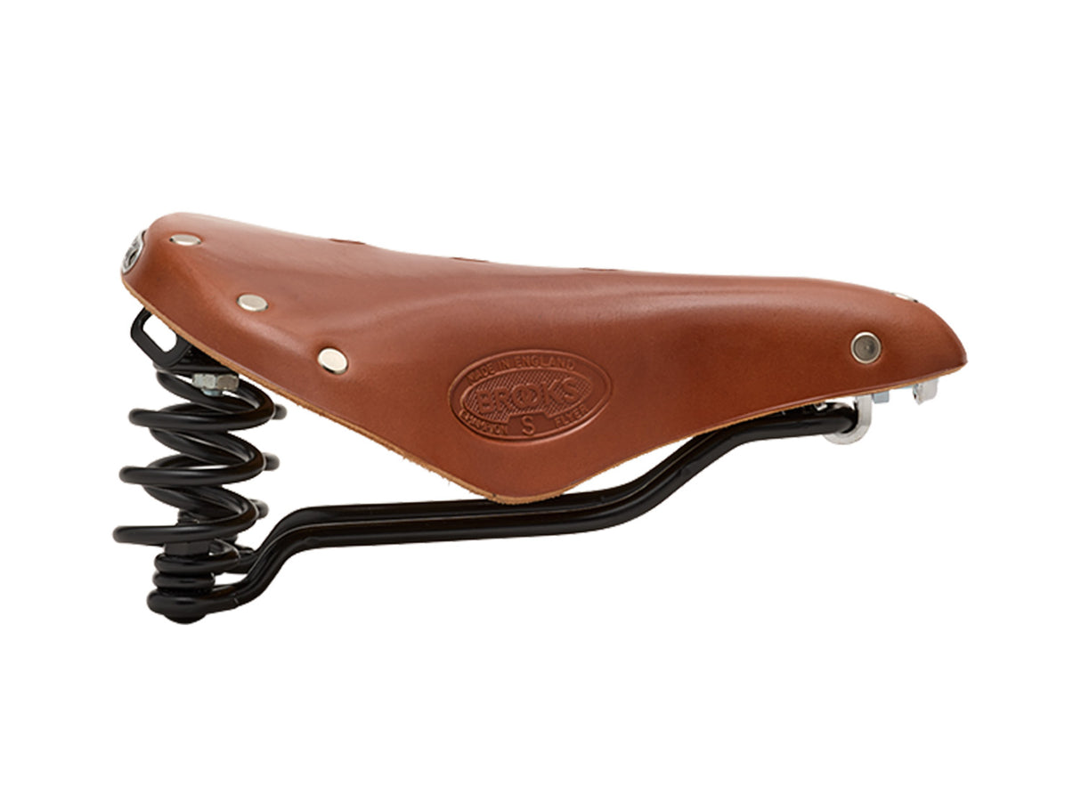 Brooks Saddle Flyer Short, Leather - honey