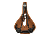 Brooks Saddle Flyer Carved, Leather - honey
